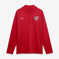 Washington Nationals Nike Authentic Collection Dri-FIT Raglan Half-Zip Pullover | MLB For sale