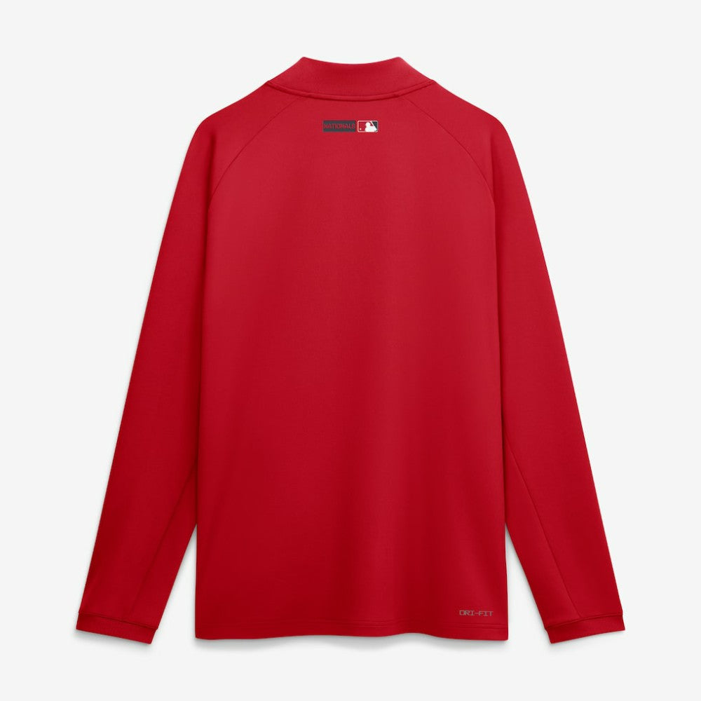 Washington Nationals Nike Authentic Collection Dri-FIT Raglan Half-Zip Pullover | MLB For sale