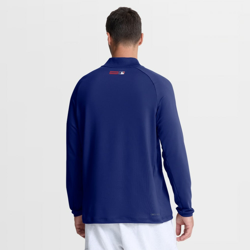Texas Rangers Nike Authentic Collection Dri-FIT Raglan Half-Zip Pullover | MLB New
