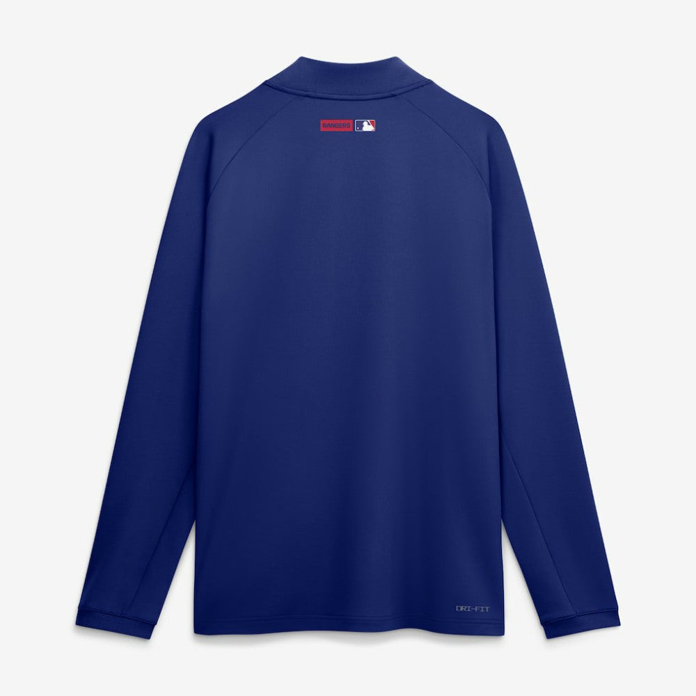 Texas Rangers Nike Authentic Collection Dri-FIT Raglan Half-Zip Pullover | MLB New