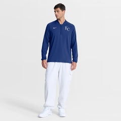 Kansas City Royals Nike Authentic Collection Dri-FIT Raglan Half-Zip Pullover | MLB On Sale