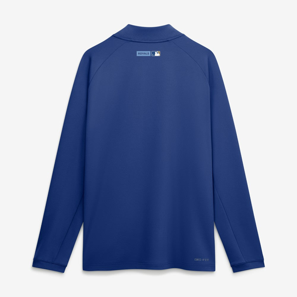 Kansas City Royals Nike Authentic Collection Dri-FIT Raglan Half-Zip Pullover | MLB On Sale