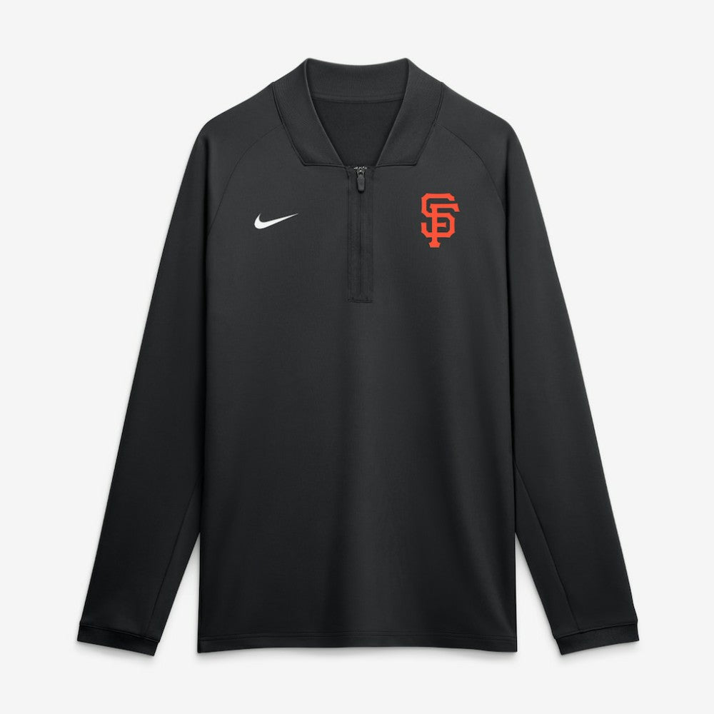 San Francisco Giants Nike Authentic Collection Dri-FIT Raglan Half-Zip Pullover | MLB Discount