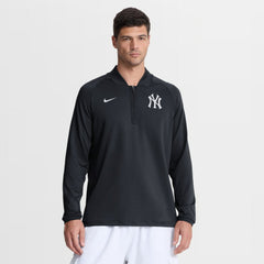 New York Yankees Nike Authentic Collection Dri-FIT Raglan Half-Zip Pullover | MLB Shop