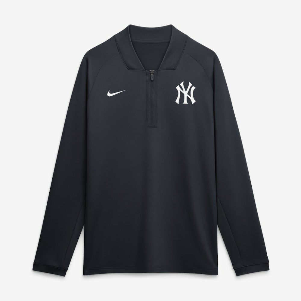 New York Yankees Nike Authentic Collection Dri-FIT Raglan Half-Zip Pullover | MLB Shop
