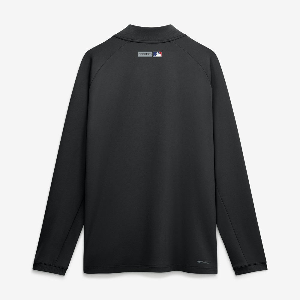 Los Angeles Dodgers Nike Authentic Collection Dri-FIT Raglan Half-Zip Pullover | MLB Shop