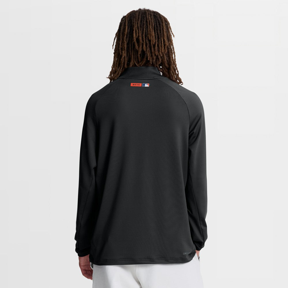 New York Mets Nike Authentic Collection Dri-FIT Raglan Half-Zip Pullover | MLB Discount