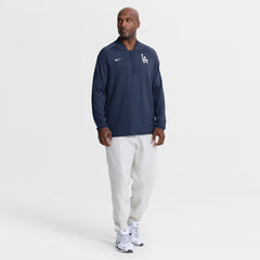 Los Angeles Dodgers Nike Authentic Collection Dri-FIT Raglan Half-Zip Pullover | MLB Discount