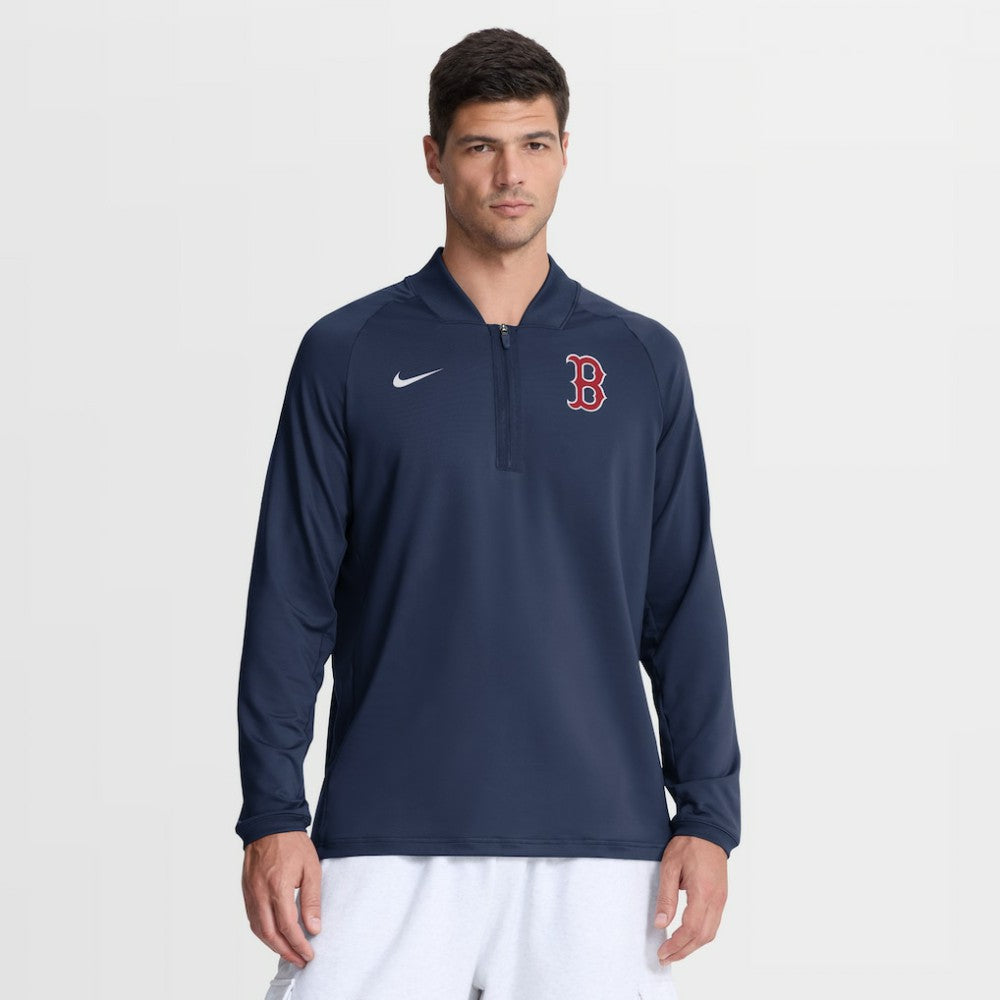 Boston Red Sox Nike Authentic Collection Dri-FIT Raglan Half-Zip Pullover | MLB Sale