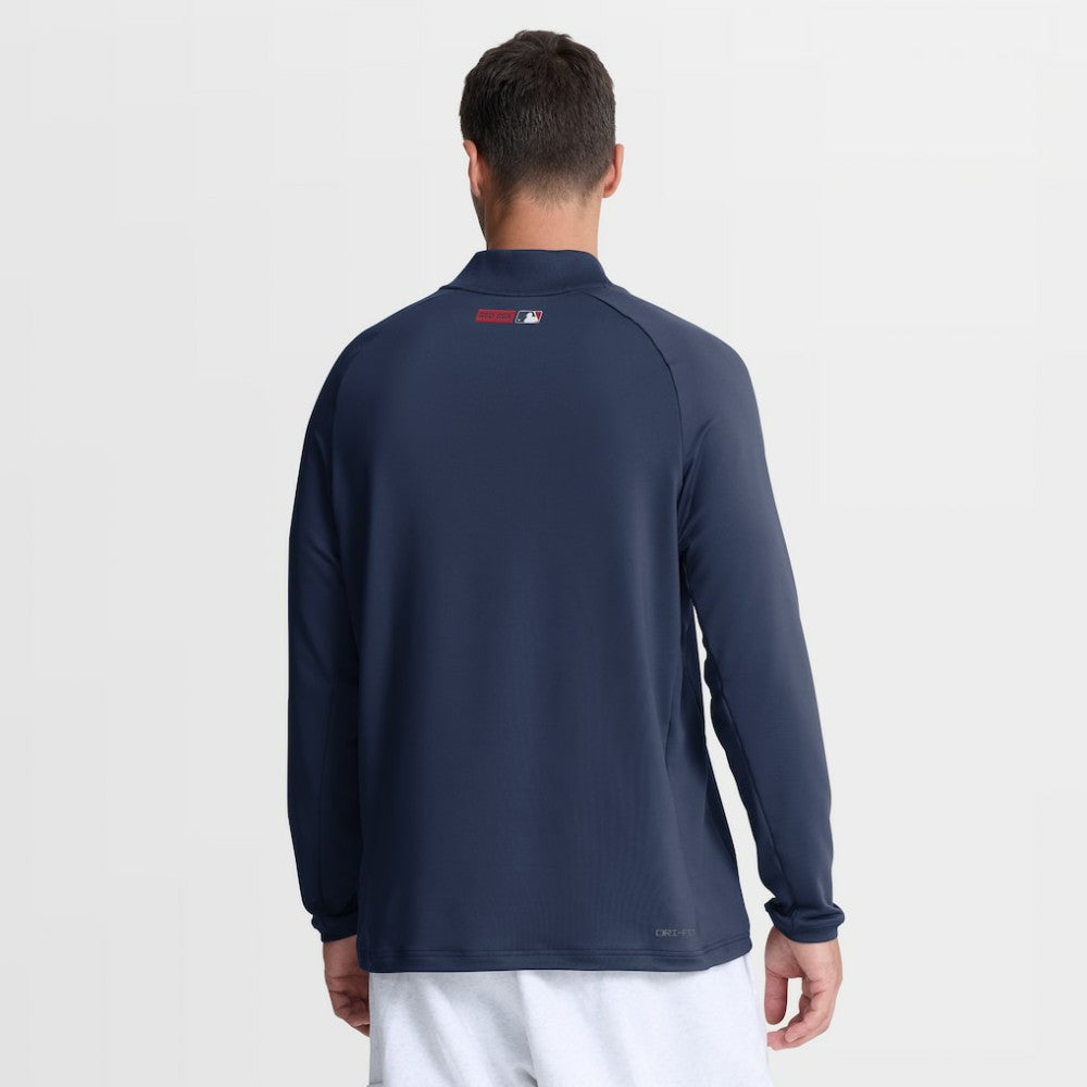 Boston Red Sox Nike Authentic Collection Dri-FIT Raglan Half-Zip Pullover | MLB Sale
