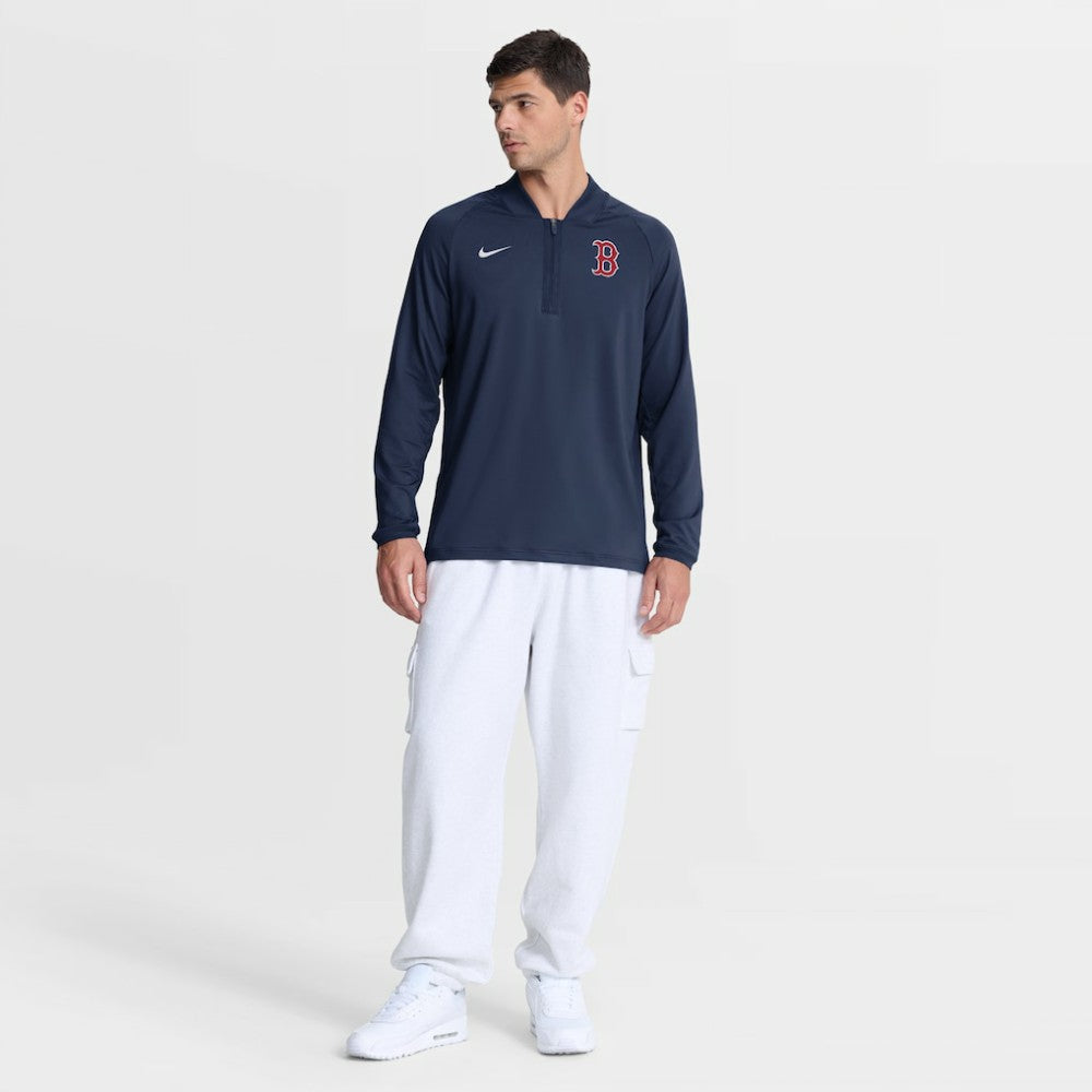 Boston Red Sox Nike Authentic Collection Dri-FIT Raglan Half-Zip Pullover | MLB Sale