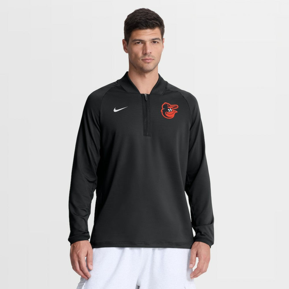 Baltimore Orioles Nike Authentic Collection Dri-FIT Raglan Half-Zip Pullover | MLB Near me