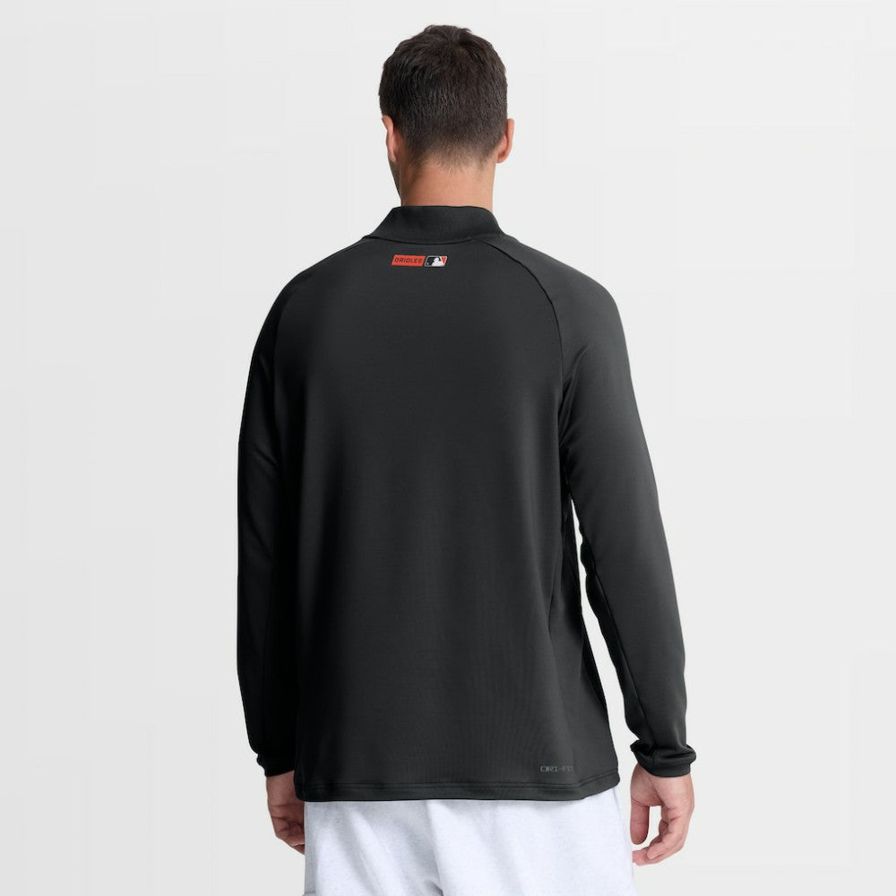 Baltimore Orioles Nike Authentic Collection Dri-FIT Raglan Half-Zip Pullover | MLB Near me