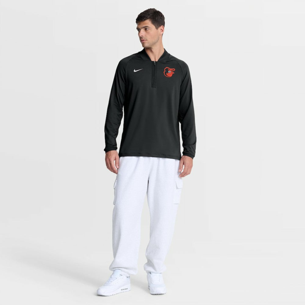 Baltimore Orioles Nike Authentic Collection Dri-FIT Raglan Half-Zip Pullover | MLB Near me