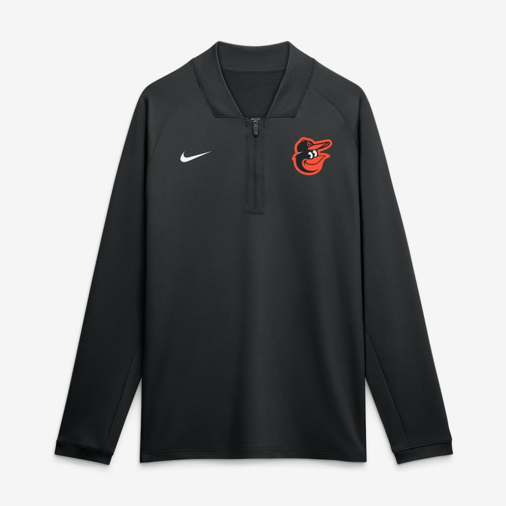Baltimore Orioles Nike Authentic Collection Dri-FIT Raglan Half-Zip Pullover | MLB Near me