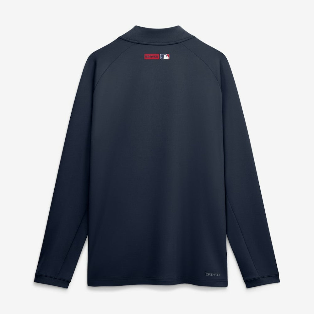 Atlanta Braves Nike Authentic Collection Dri-FIT Raglan Half-Zip Pullover | MLB Sale