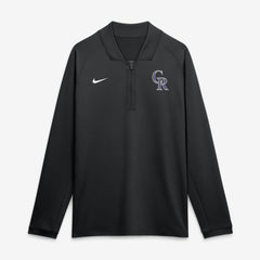 Colorado Rockies Nike Authentic Collection Dri-FIT Raglan Half-Zip Pullover | MLB US
