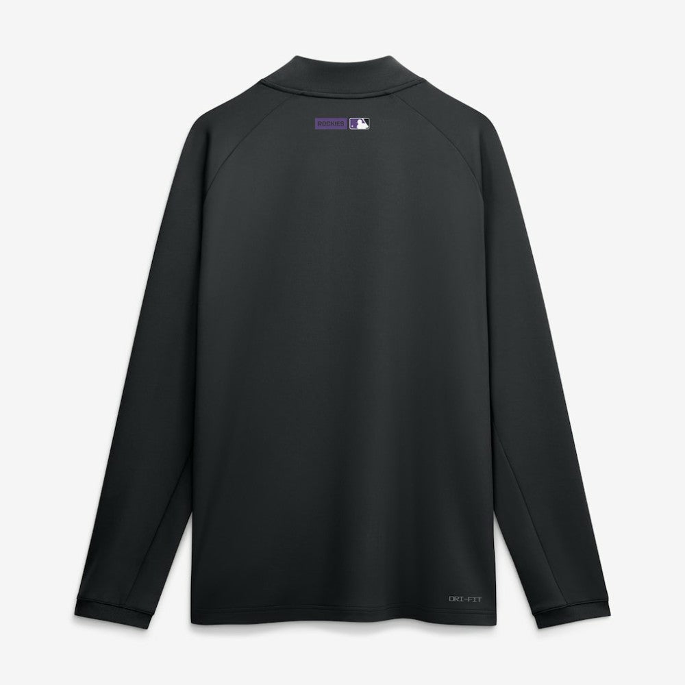 Colorado Rockies Nike Authentic Collection Dri-FIT Raglan Half-Zip Pullover | MLB US
