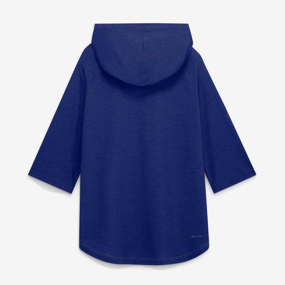 Los Angeles Dodgers Nike Authentic Collection Flux Dri-FIT Raglan 3/4-Sleeve Hooded T-Shirt | MLB Sale