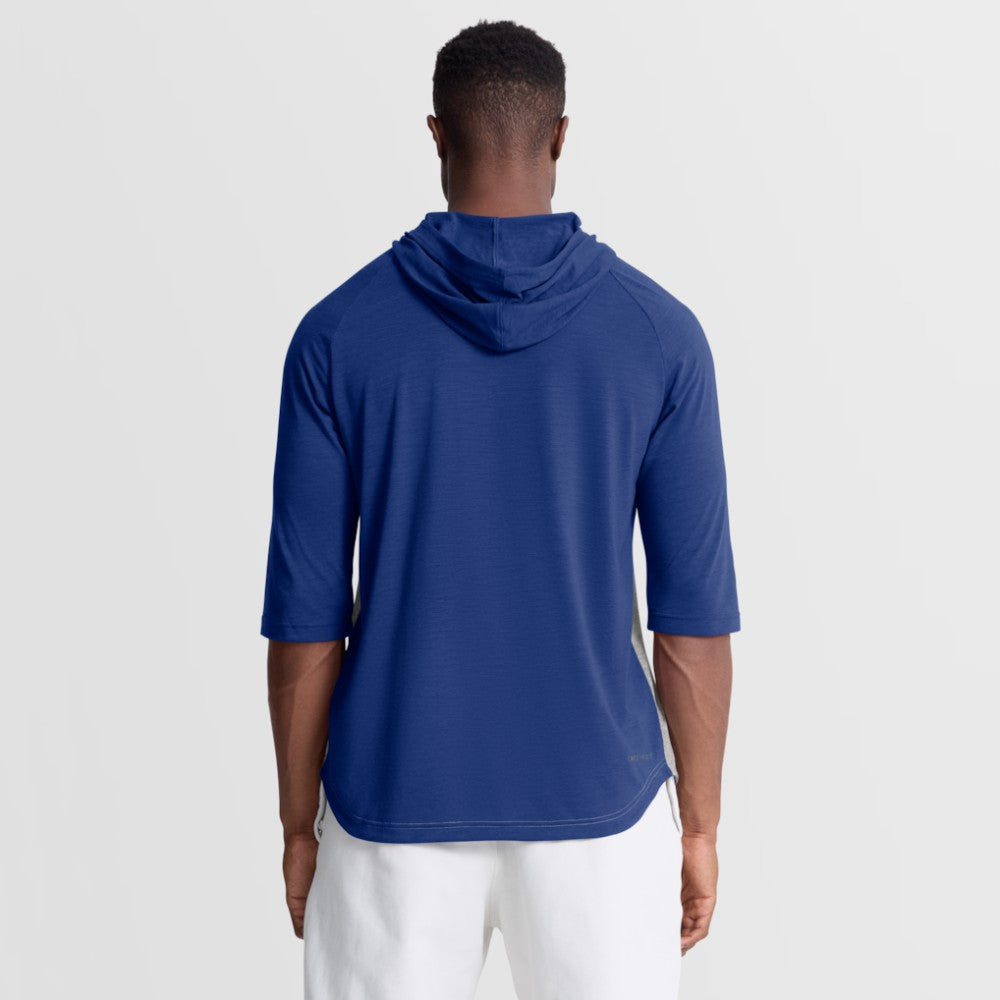 New York Mets Nike Authentic Collection Flux Dri-FIT Raglan 3/4-Sleeve Hooded T-Shirt | MLB Shop