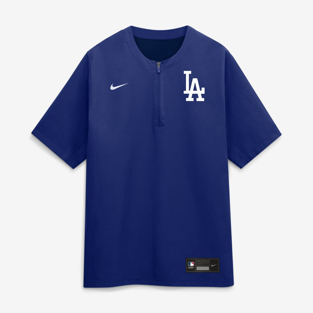 Los Angeles Dodgers Nike Authentic Collection Dri-FIT Quarter-Zip Windshirt | MLB Shop