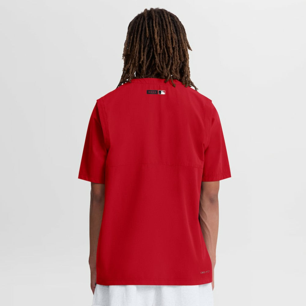 Cincinnati Reds Nike Authentic Collection Dri-FIT Quarter-Zip Windshirt | MLB Near me