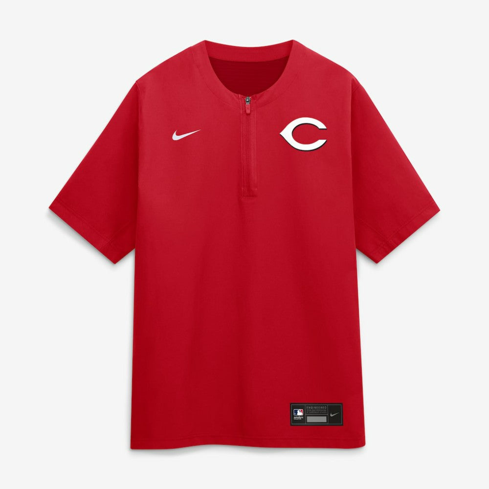 Cincinnati Reds Nike Authentic Collection Dri-FIT Quarter-Zip Windshirt | MLB Near me
