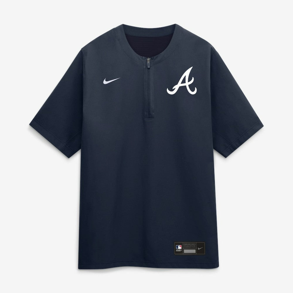 Atlanta Braves Nike Authentic Collection Dri-FIT Quarter-Zip Windshirt | MLB Discount