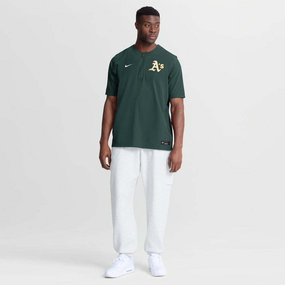 Athletics Nike Authentic Collection Dri-FIT Quarter-Zip Windshirt | MLB For sale