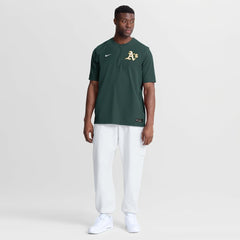 Athletics Nike Authentic Collection Dri-FIT Quarter-Zip Windshirt | MLB For sale