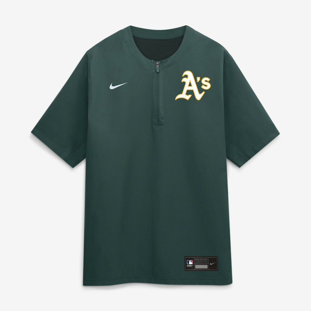 Athletics Nike Authentic Collection Dri-FIT Quarter-Zip Windshirt | MLB For sale