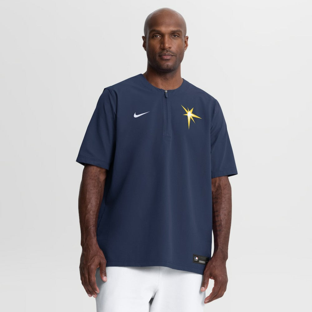 Tampa Bay Rays Nike Authentic Collection Dri-FIT Quarter-Zip Windshirt | MLB Discount