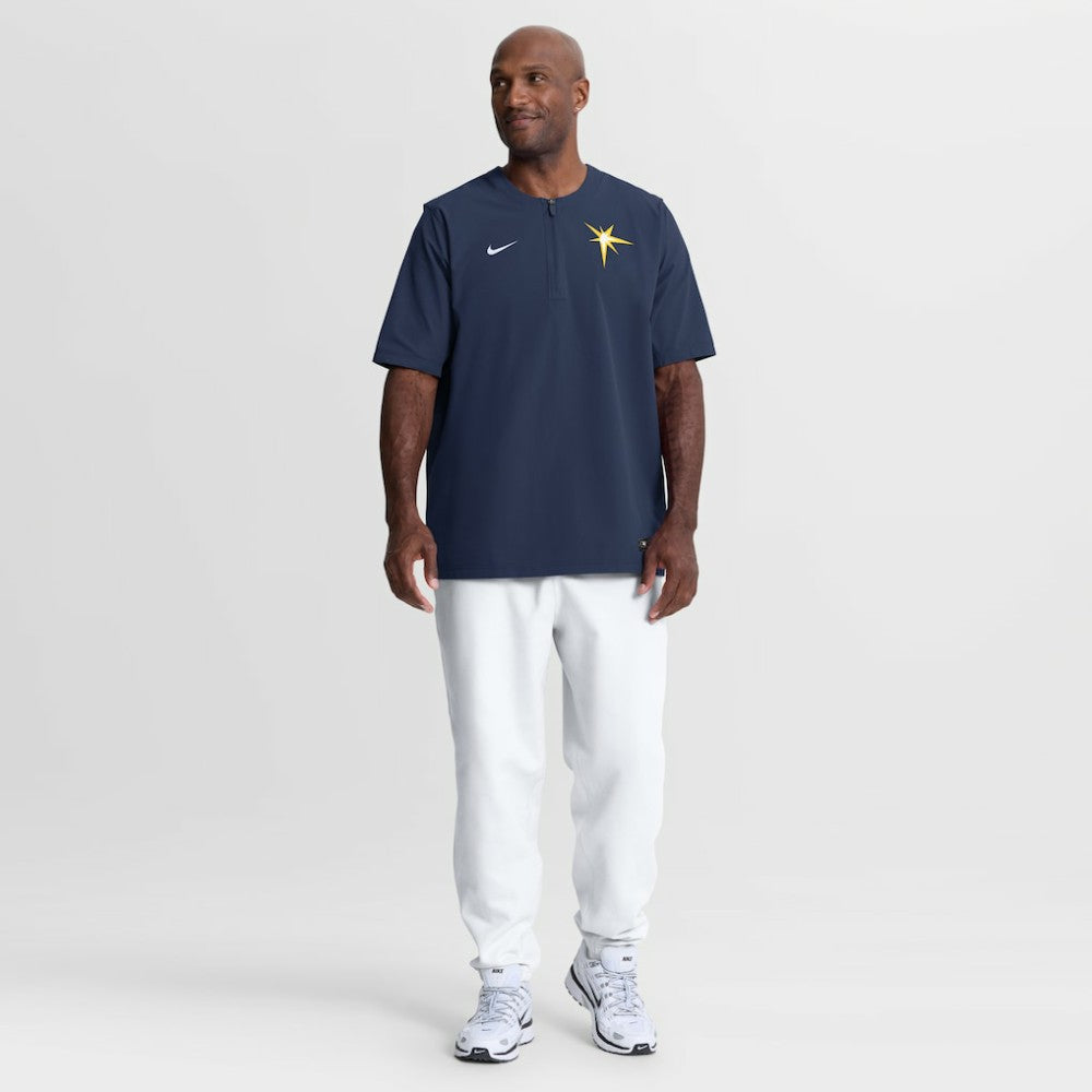 Tampa Bay Rays Nike Authentic Collection Dri-FIT Quarter-Zip Windshirt | MLB Discount
