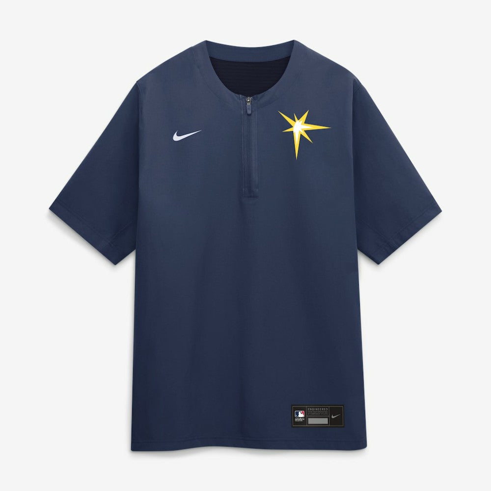 Tampa Bay Rays Nike Authentic Collection Dri-FIT Quarter-Zip Windshirt | MLB Discount