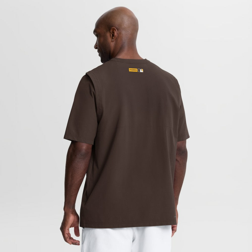 San Diego Padres Nike Authentic Collection Dri-FIT Quarter-Zip Windshirt | MLB Discount