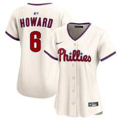 Ryan Howard Philadelphia Phillies Nike Women's Alternate 2 Limited Jersey – Cream | MLB Discount