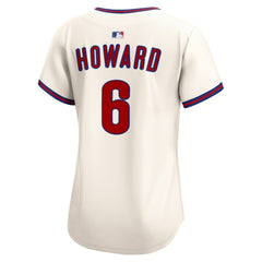 Ryan Howard Philadelphia Phillies Nike Women's Alternate 2 Limited Jersey – Cream | MLB Discount