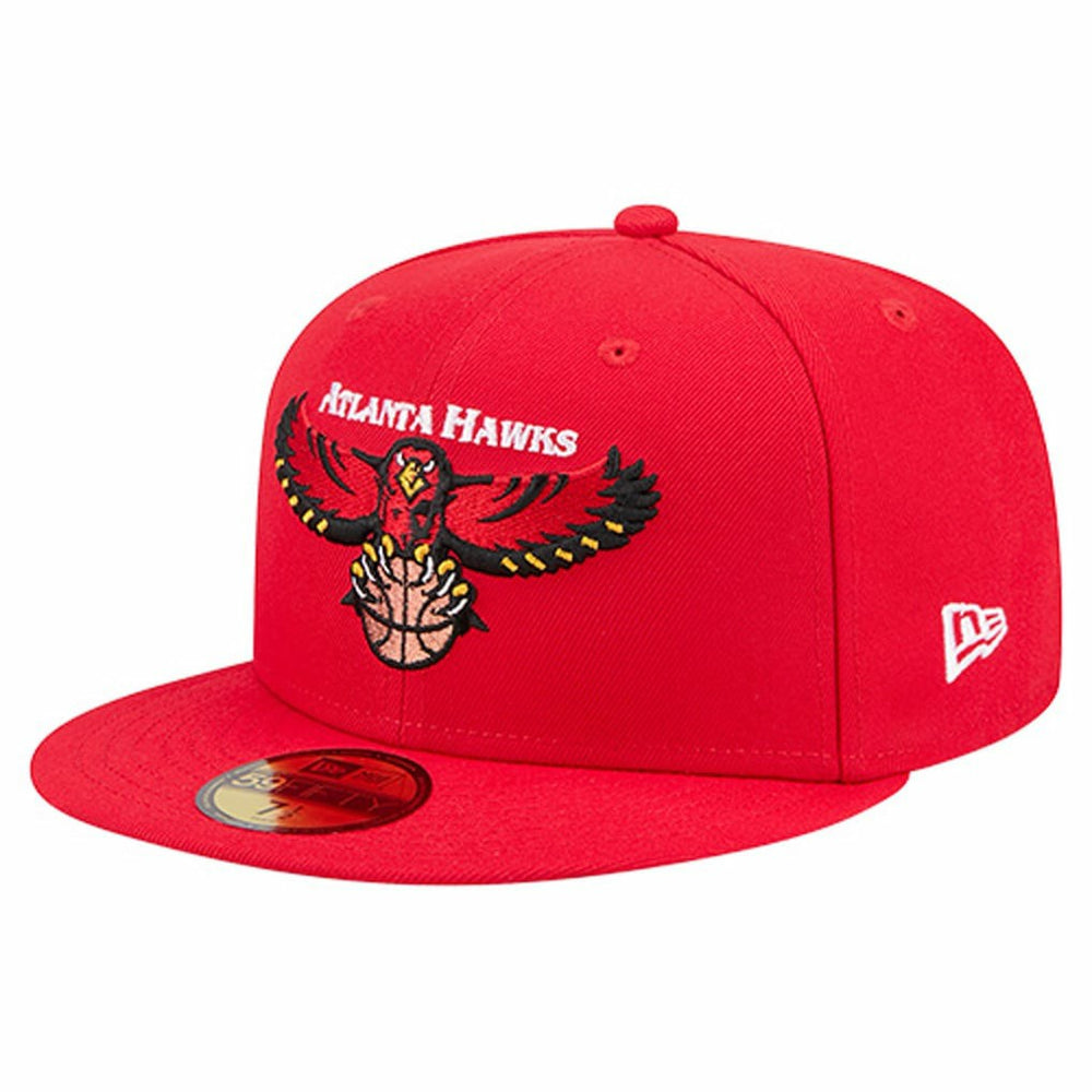 Atlanta Hawks Core Logo 59FIFTY Fitted Hat On Sale