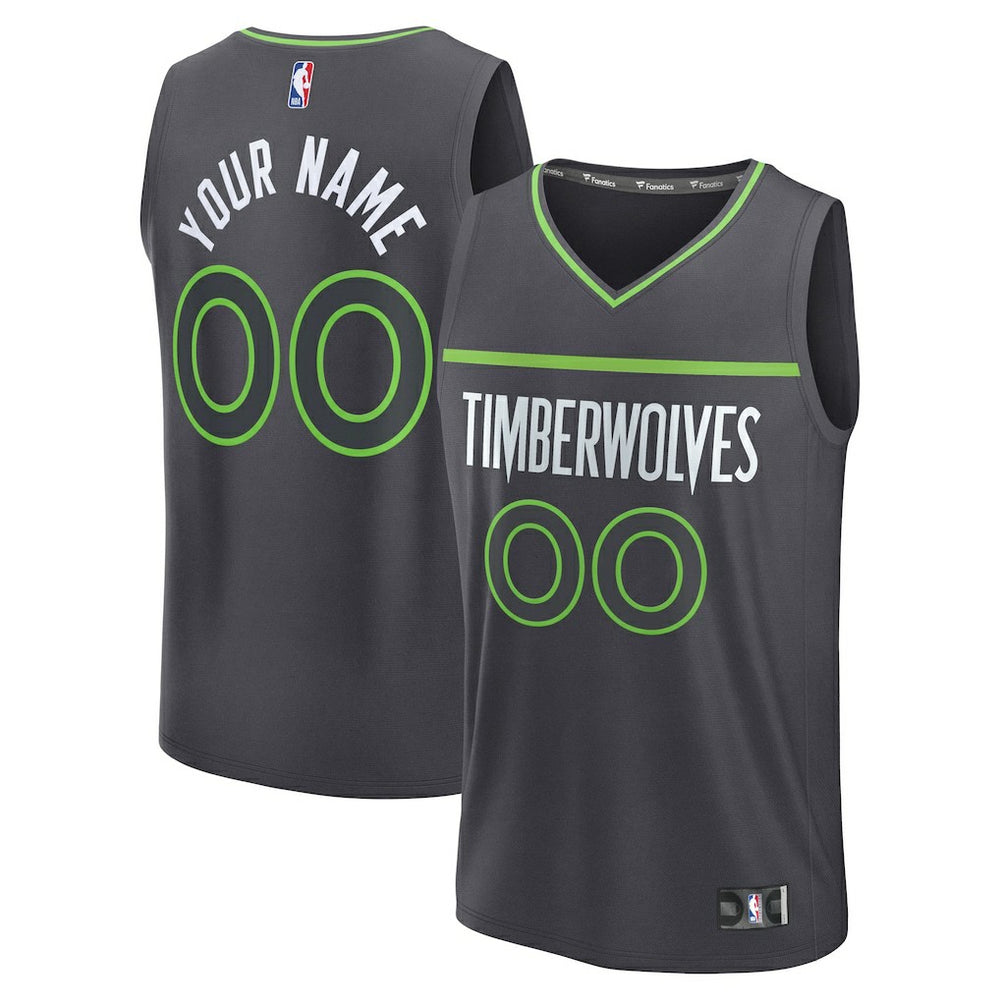Minnesota Timberwolves Fastbreak Custom Jersey On Sale