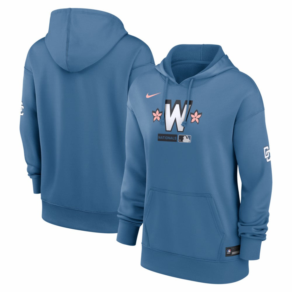 Washington Nationals Nike Women's Authentic Collection City Connect Therma Hoodie | MLB Shop