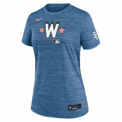 Washington Nationals Nike Women's Authentic Collection City Connect Velocity Dri-FIT T-Shirt | MLB Outlet