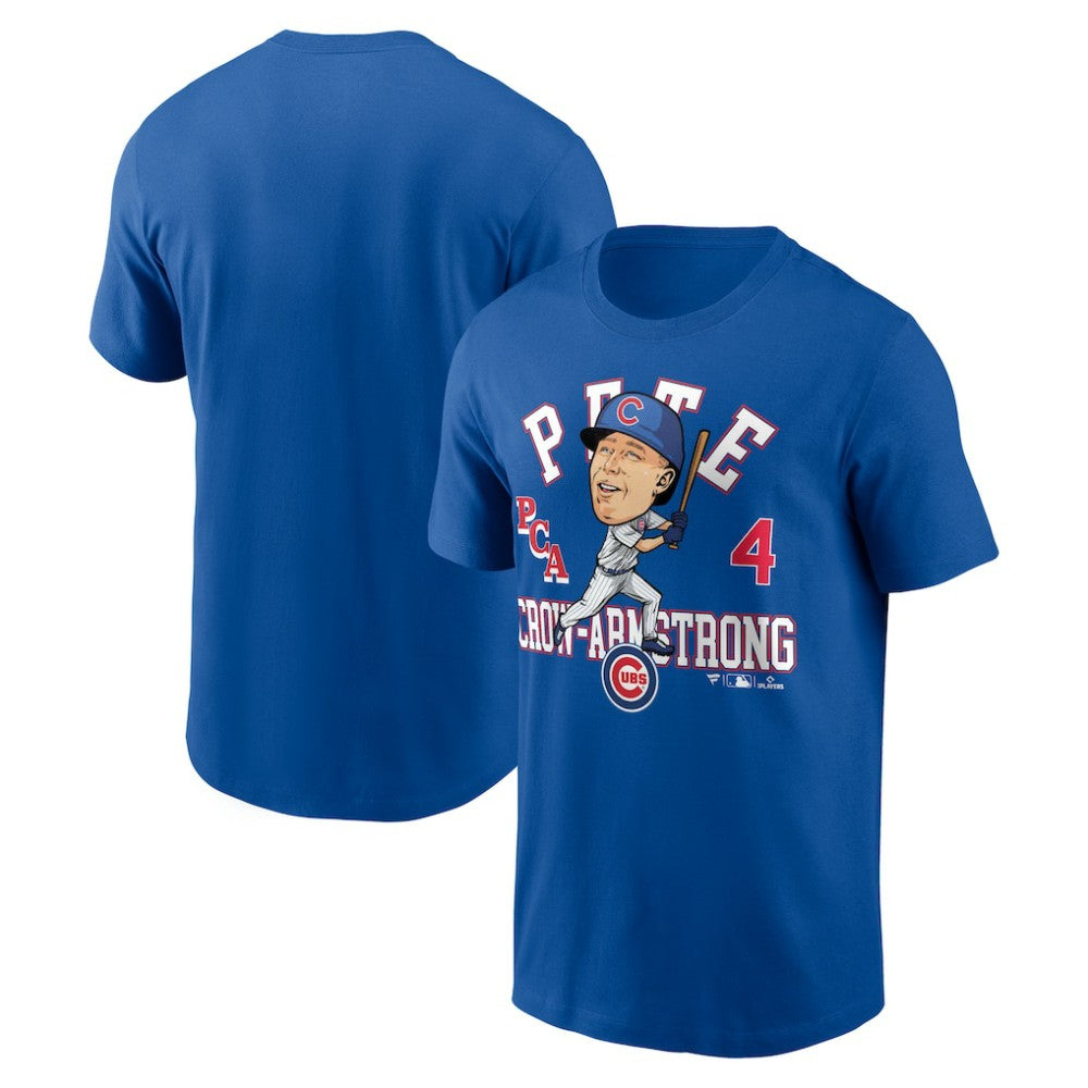 Pete Crow-Armstrong Chicago Cubs Fanatics Hometown Caricature T-Shirt | MLB Discount