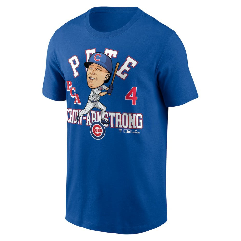 Pete Crow-Armstrong Chicago Cubs Fanatics Hometown Caricature T-Shirt | MLB Discount