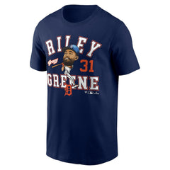 Riley Greene Detroit Tigers Fanatics Hometown Caricature T-Shirt | MLB Outlet