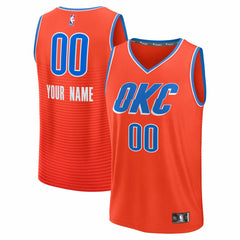 Oklahoma City Thunder Youth Fast Break Custom Jersey Online