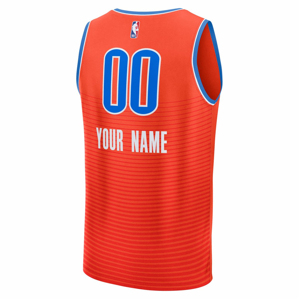 Oklahoma City Thunder Youth Fast Break Custom Jersey Online