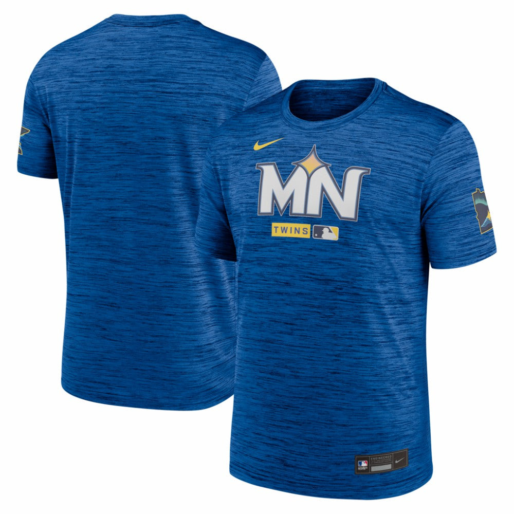 Minnesota Twins Nike Authentic Collection City Connect Velocity Dri-FIT T-Shirt | MLB Online