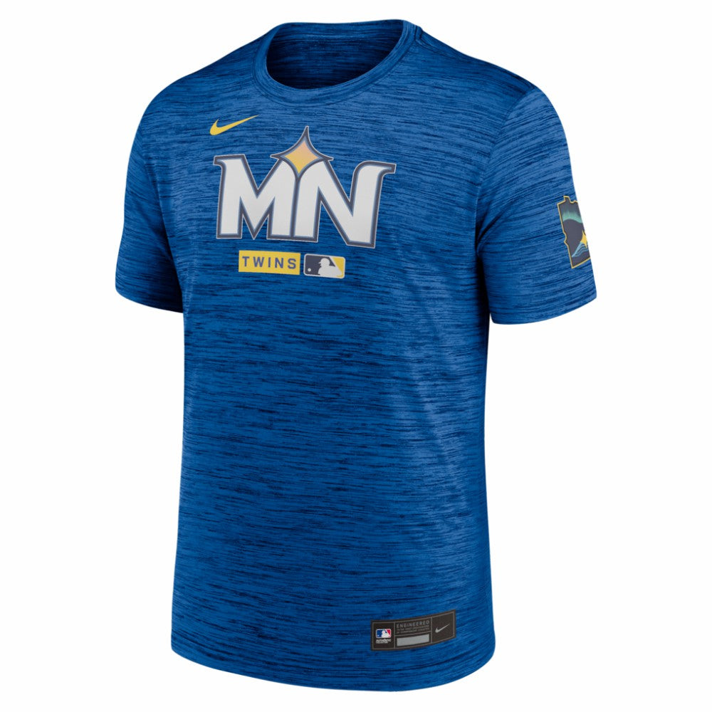 Minnesota Twins Nike Authentic Collection City Connect Velocity Dri-FIT T-Shirt | MLB Online
