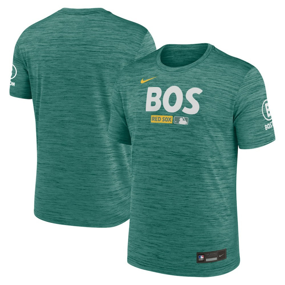 Boston Red Sox Nike Authentic Collection City Connect Velocity Dri-FIT T-Shirt | MLB US