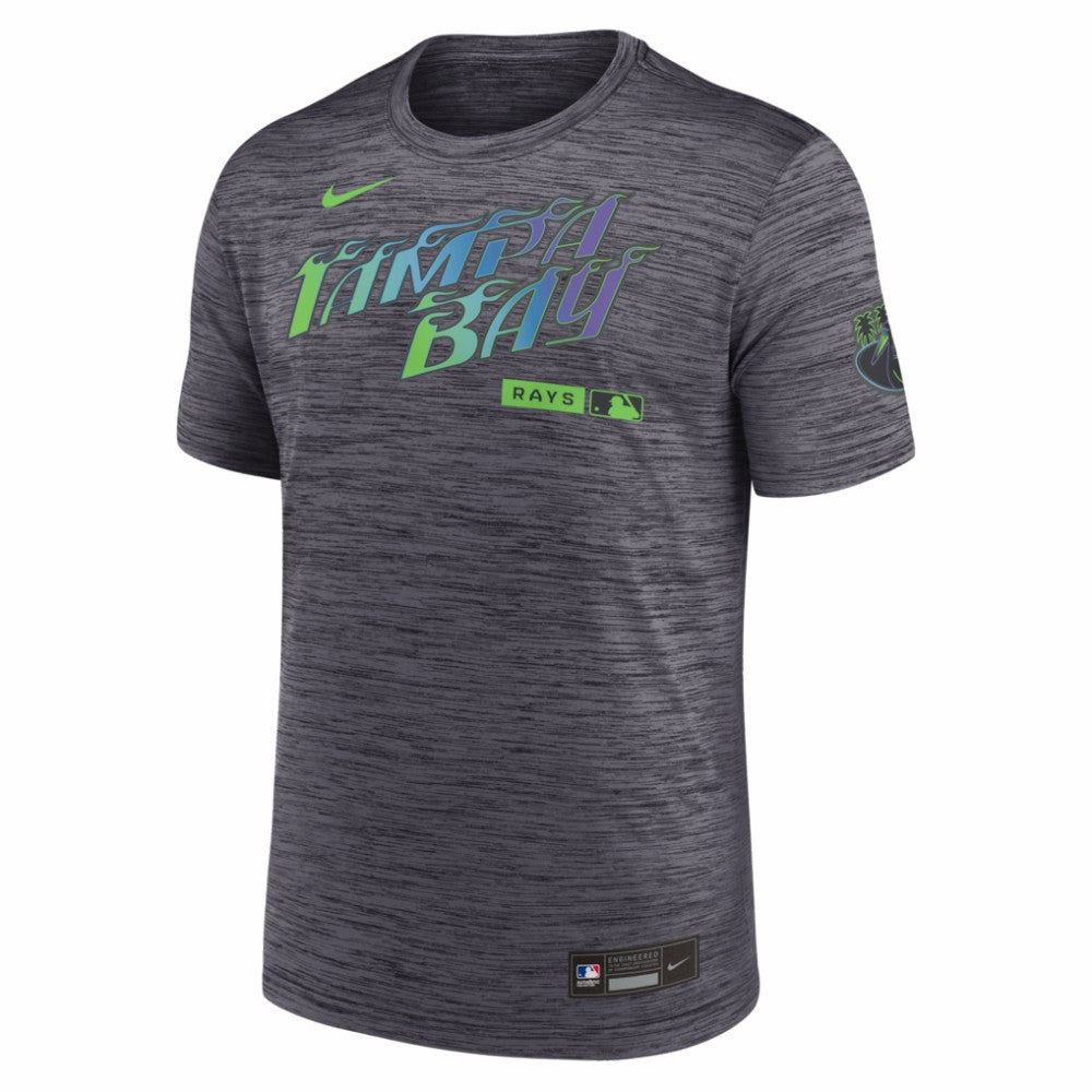 Tampa Bay Rays Nike Authentic Collection City Connect Velocity Dri-FIT T-Shirt | MLB Outlet